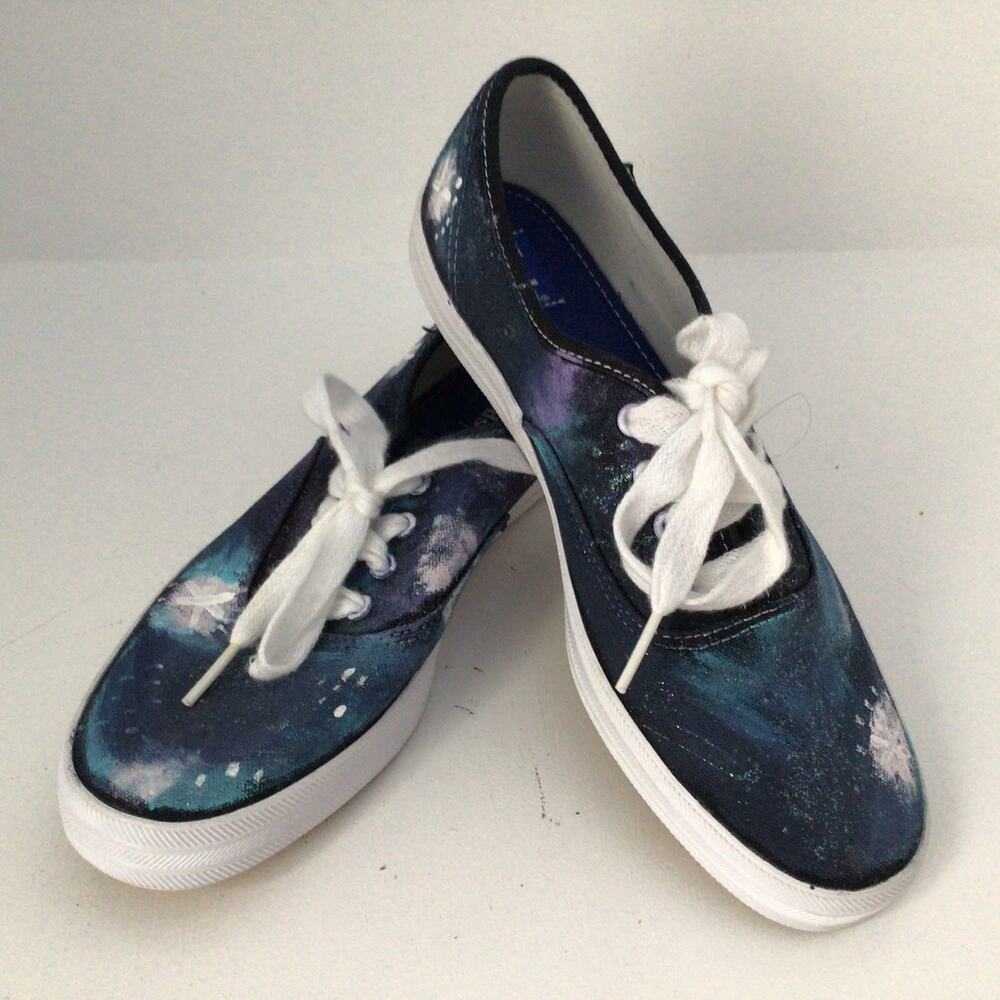 Keds Galaxy Hand Painted Sneakers